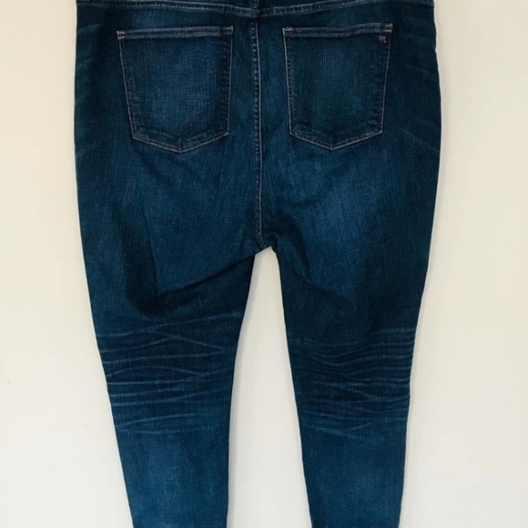 Madewell 10" high rise skinny jeans 35 waist - Picture 3 of 5